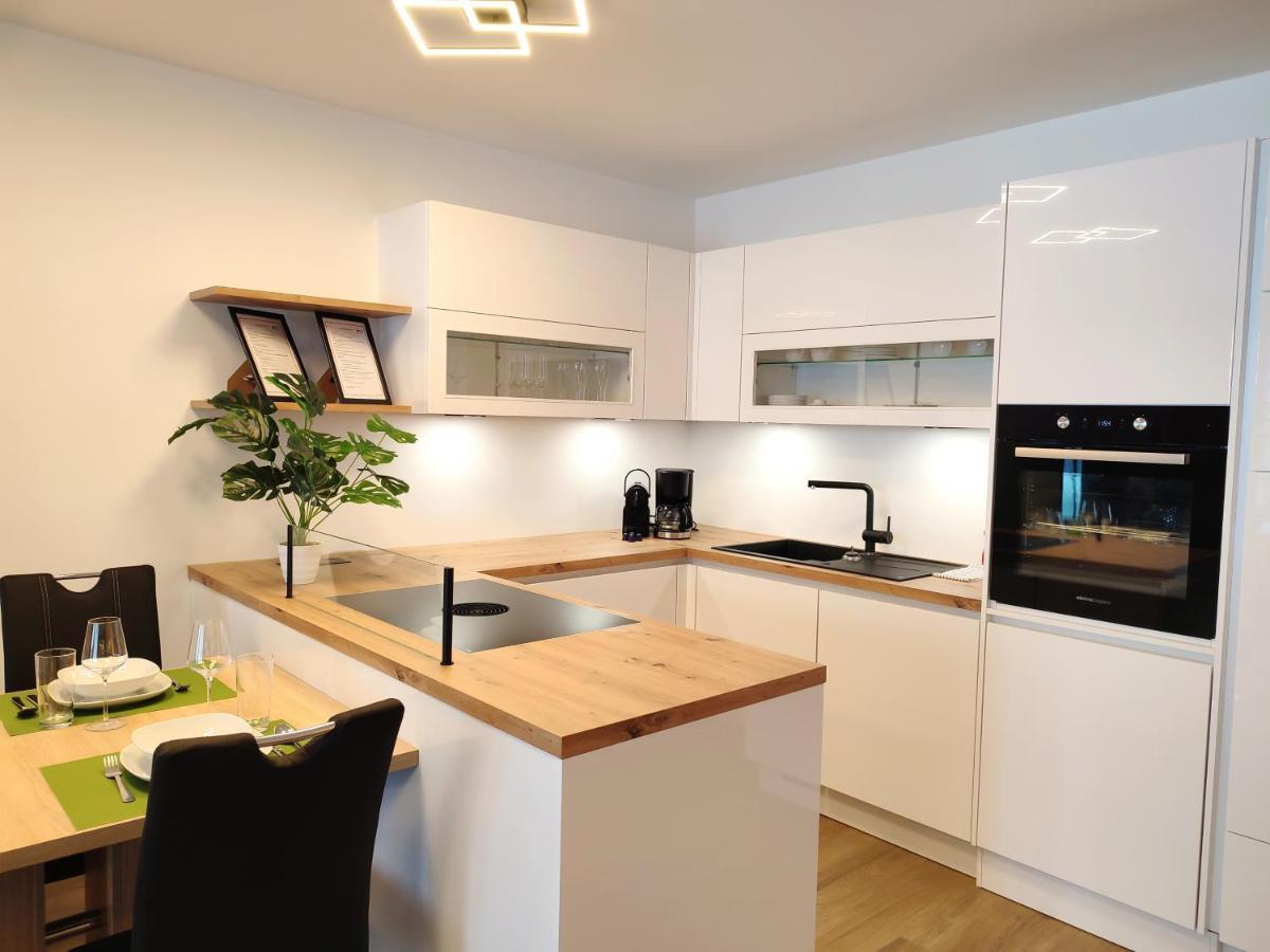 Modern Mountain Apartment - Free Parking & Sauna 오베르타우에른 외부 사진